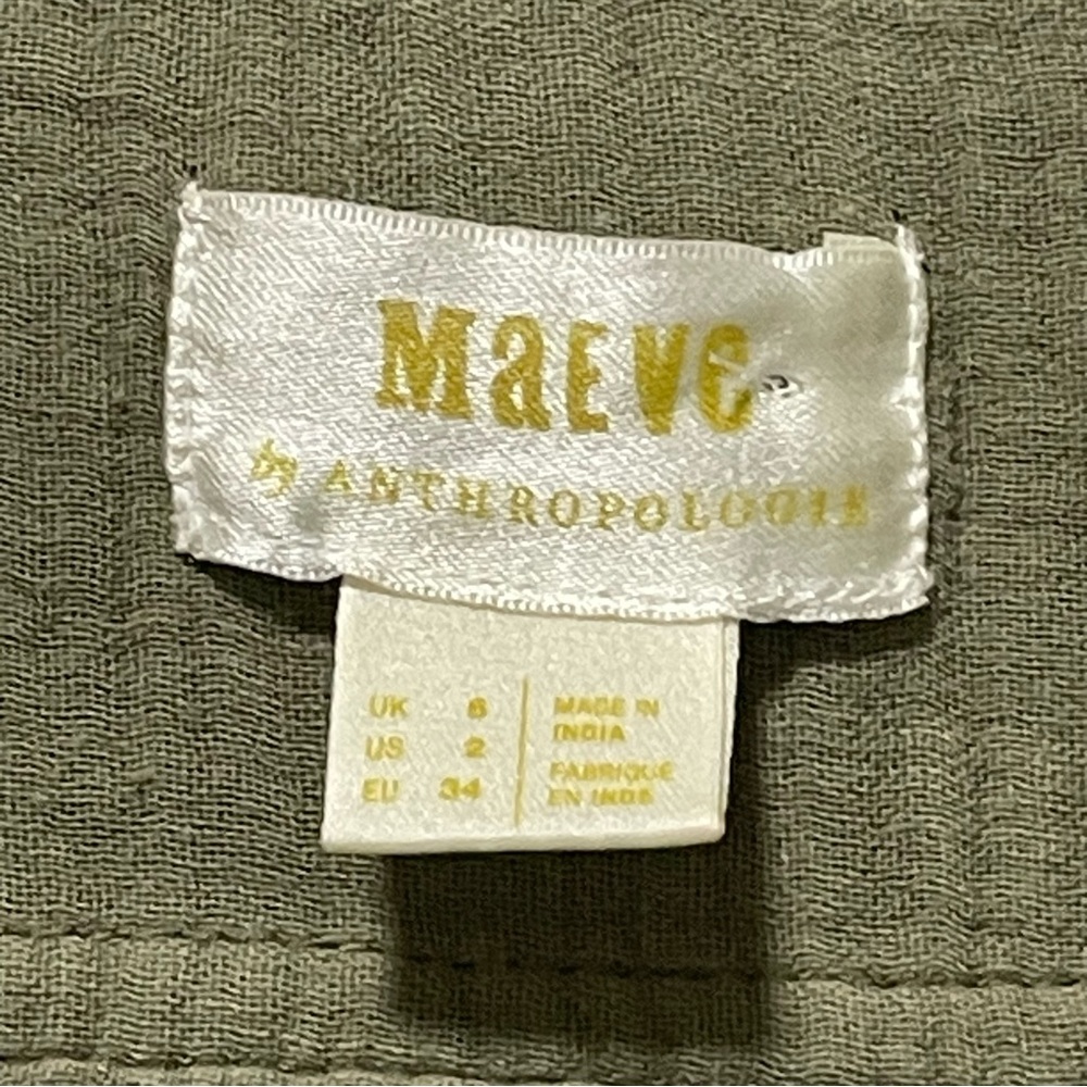 Anthropologie Maeve Katie Textured Utility Tunic - Picture 3 of 11